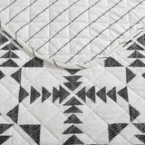 Eddie Bauer - King Quilt Set, Reversible Cotton Bedding with Matching Shams, Luxurious Bedding Set (Arrowhead Charcoal, King) Eddie Bauer