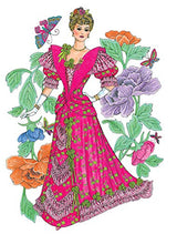 Dover Creative Haven Art Nouveau Fashions Coloring Book Dover Publications