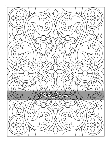 100 Amazing Patterns: An Adult Coloring Book with Fun, Easy, and Relaxing Coloring Pages