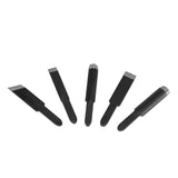 Woodworking Carving Chisel Electric Carving Machine Engraving Knife Tool with 5 Blades and 1 Wrench Zerodis