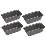 Cuisinart CMBM-4LP Mini Loaf Pan 4 Count (Pack of 1) Cuisinart