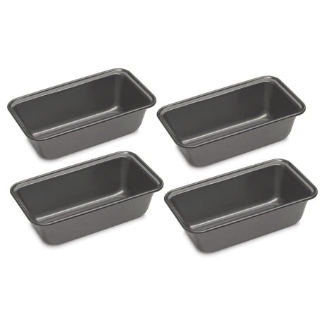 Cuisinart CMBM-4LP Mini Loaf Pan 4 Count (Pack of 1) Cuisinart