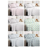 LITTLE CELEBRITY Full Sheets Set Kids Boys/Girls, Bed Sheets Kids, Cute Bed Sheet, Includes Flat, Fitted and 2 Pillowcases, 4 Piece LITTLE CELEBRITY