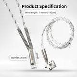 Upgrade 3D Printer NTC 100K 3950 Thermistor, HT-NTC100K Ender 3 Thermistor Sensor and 3D Printer Heater Cartridge Wire 12V40W Compatible for E3D V6 PT100 Ender 3, Ender 3 V2, Ender 5/PRO CR-10, SAPLUSREPRAP