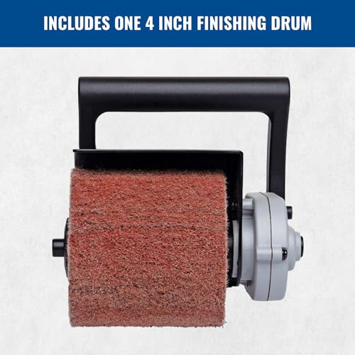 Eastwood Contour SCT Surface Conditioning Tool | Drum Machine Grinder, Sander, Buffer, Polisher Tool | 6 Speed 9 AMP 3700 RPM Motor Power Rotary Eastwood