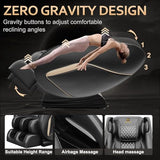 BILITOK Massage Chair Recliner with Zero Gravity with Full Body Air Pressure, Speaker and Blue-Tooth Connection, Easy to Use at Home and in The Office BILITOK