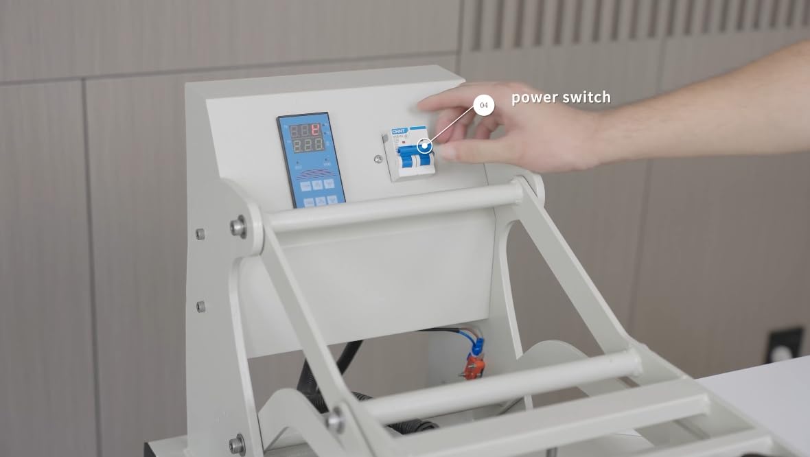 RENDGO Heat Press Machine 24x32-4500W Power Manual Heat Press Machine, Large Format Heat Transfer Machine for T-Shirt RENDGO