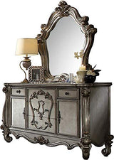 Acme Versailles Mirror in Antique Platinum ACME Furniture