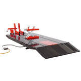 Black Widow Extra-Wide Pneumatic ProLift Motorcycle Scissor Lift Table 1,500 lb. Maximum Capacity with 31.25" Maximum Lift Height Black Widow