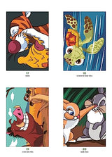 Coloriages mystères Disney - Best of Bestiaire WoodArtSupply