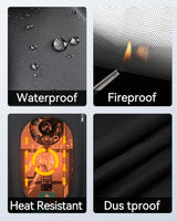 Creality Official 3D Printer Enclosure, Fireproof and Dustproof Tent Constant Temperature Protective Cover Compatible with Creality Ender 3/ Ender 3 V3 SE/Ender 3 V3 KE, 21.65”x 25.59”x 29.52” Creality