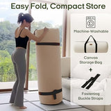 ZonLi Japanese Floor Futon Mattress 4" Thicken Tatami Mat Sleeping Pad 100% High Density Foam Foldable Dormitory Pad Tatami Mattress,for Floor Lounger Adult Pillow Bed Queen Size ZonLi
