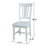 International Concepts San Remo Dining Chair, Beach White International Concepts