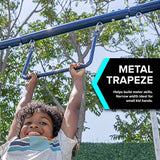 Sportspower Arcadia Swing Set - Outdoor Heavy-Duty Metal Playset for Kids with Slide Sportspower