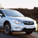 MUTUSAISI Front Bumper Upper Grille Chrome Grill Compatible with 2012-2016 Subaru Impreza/ 2013-2015 XV Crosstrek/ 2016 2017 Crosstrek MUTUSAISI