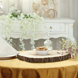 BalsaCircle 14-18-Inch Wide Natural Round Poplar Wooden Slices Party Tabletop Centerpieces - Wedding Party Crafts Home Decorations BalsaCircle BalsaCircle Centerpieces