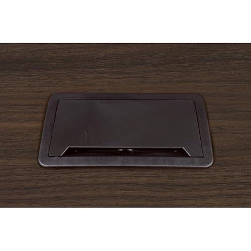 Regency Legacy 14 ft. Racetrack Laminate Conference Table with Charging Port- Neo Walnut Regency Seating