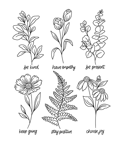 On the Bright Side Coloring Book: Floral Patterns to Help You Relax, Unwind, and Focus on the Good WoodArtSupply