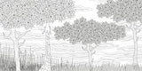 The Splendor of Trees Coloring Book (Calm Coloring: Natural Wonders) White Star Publishers