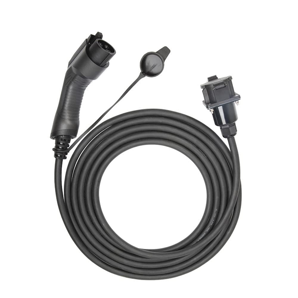 Morec J1772 Extension Cable, 40Amp 20ft EV Extension Cord for EV Charging Stations Morec