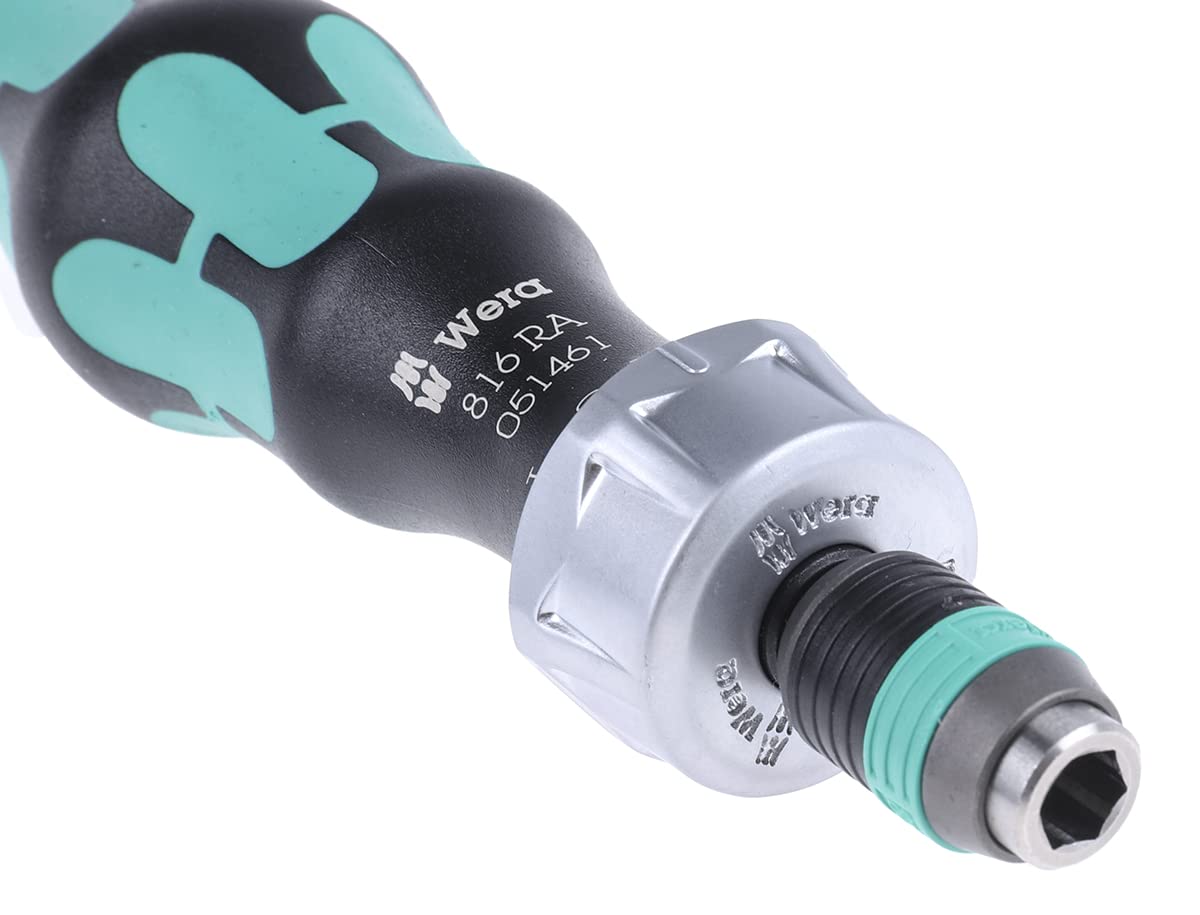 Wera 05051461001 816 Ra 1/4x142.0 Ratchet Screwdriver, MULTI Wera