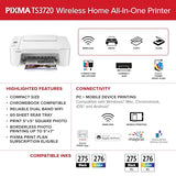 Canon PIXMA TS3720 Wireless All-in-One Printer (6671C022) Canon