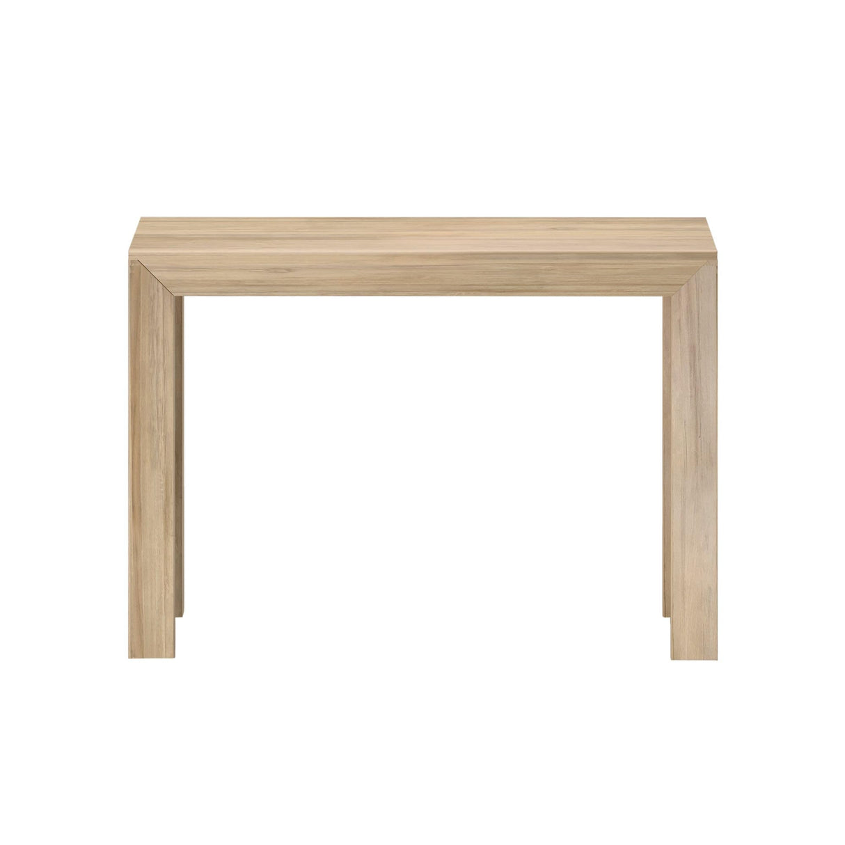 Plank+Beam Modern Solid Wood Console Table, 46.25 Inch, Sofa Table, Narrow Entryway Table for Hallway, Behind The Couch, Living Room, Foyer, Easy Assembly, Blonde Plank+Beam