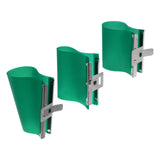 HARFINGTON 3Pcs Silicone Mug Clamp 11 Oz, 15 OZ, 17 Oz 3D Sublimation Silicone Cup Wrap Fixture for Printing Heat Transfer Machine, Green HARFINGTON