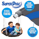 Fun Forever Plus with 6' Water Slide & Ground Tarp - 8 User / 6 Station Metal Backyard Play Swing Set. 192" L x 104" Deep x 74" H, by XDP Recreation XDP RECREATION