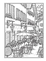 Creative Haven Village Charm Coloring Book (Adult Coloring Books: In The Country) Dover Publications