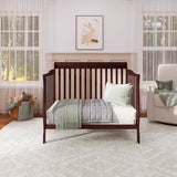 Dream On Me Ashton 5-in-1 Convertible Crib in Espresso, Greenguard Gold Certified , 50x36x44 Inch (Pack of 1)