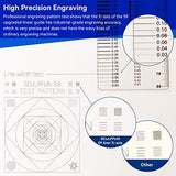 SCULPFUN S9 X-axis Upgrade Kit, High Precision Industrial X-axis Linear Guide Kit for SCULPFUN S9/S6 Pro Laser Engraver to Reduce Engraving Wave Marks, Easy to Install, No Need Drilling SCULPFUN