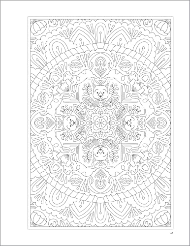 Stress Relief Dog Coloring Book: 35 Detailed Designs for Adults