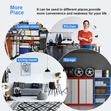 14" D x 36" W x 54" H Adjustable NSF-Certified Metal Shelf Wire Shelving Unit Storage for Small Places Restaurant Garage Pantry Kitchen Garage BestOffice