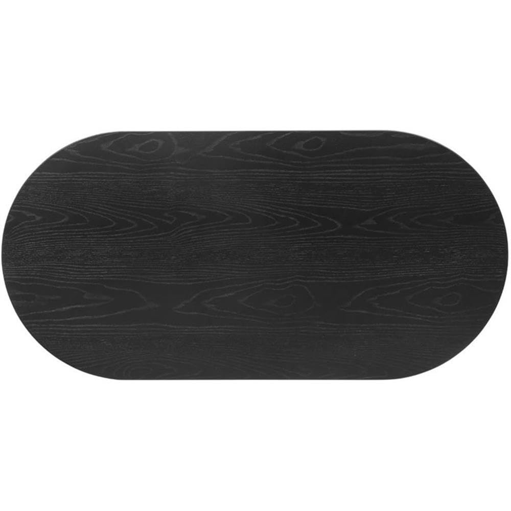 Modway Vigor Coffee Table, 47" Oval, Black Modway