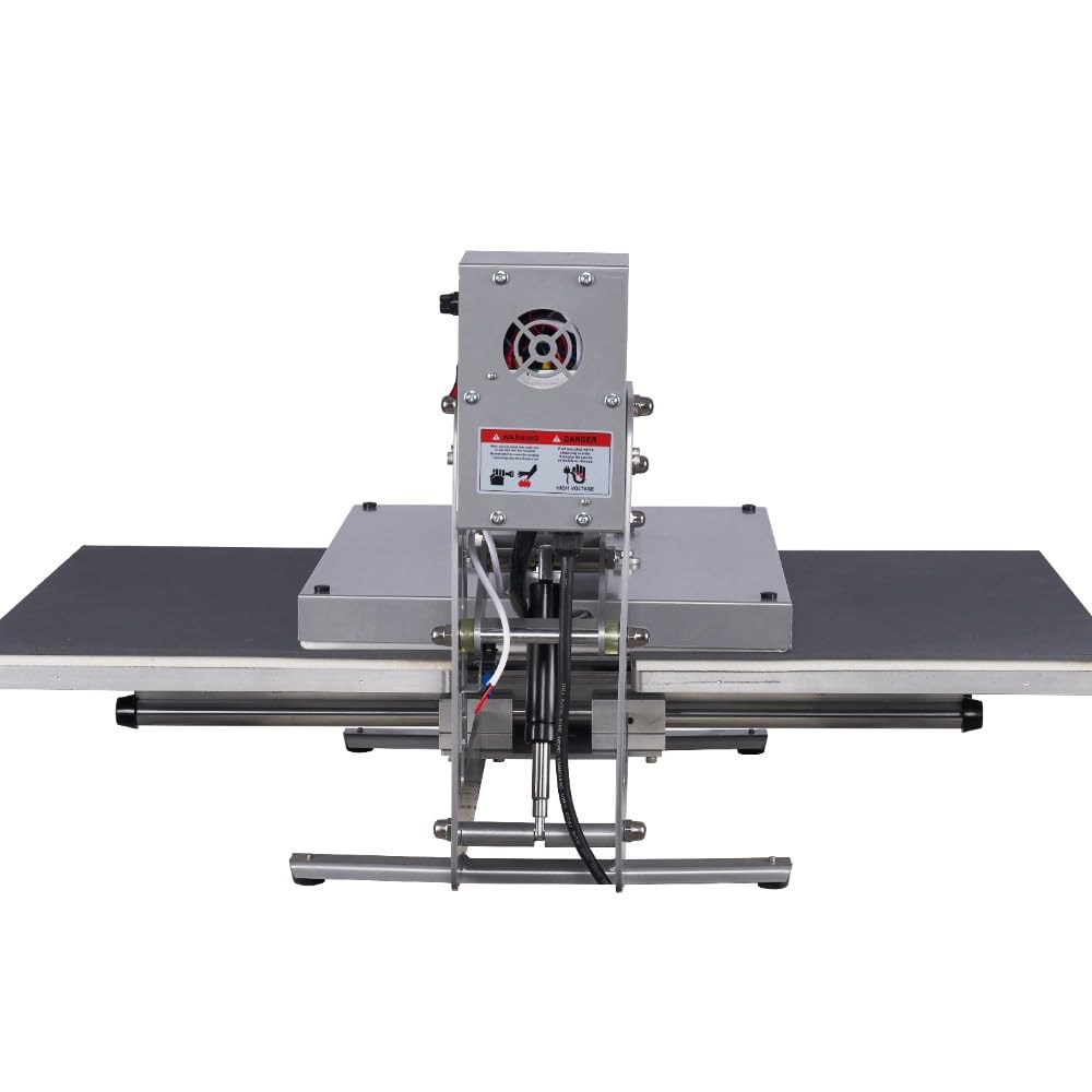 FAVSH 24x16 Auto Open Dual Platen Heat Press Machine - Teflon Coated, Digital Display, Semi-Automatic Magnetic Lift FAVSH