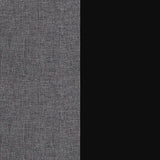 Flash Furniture Sodano 3 Nightstand with Charging Station, 2 USB Ports and 1 Outlet, Metal, Engineered Wood Top, Handles, Set of 1, Charcoal Drawers/Black Frame Flash Furniture