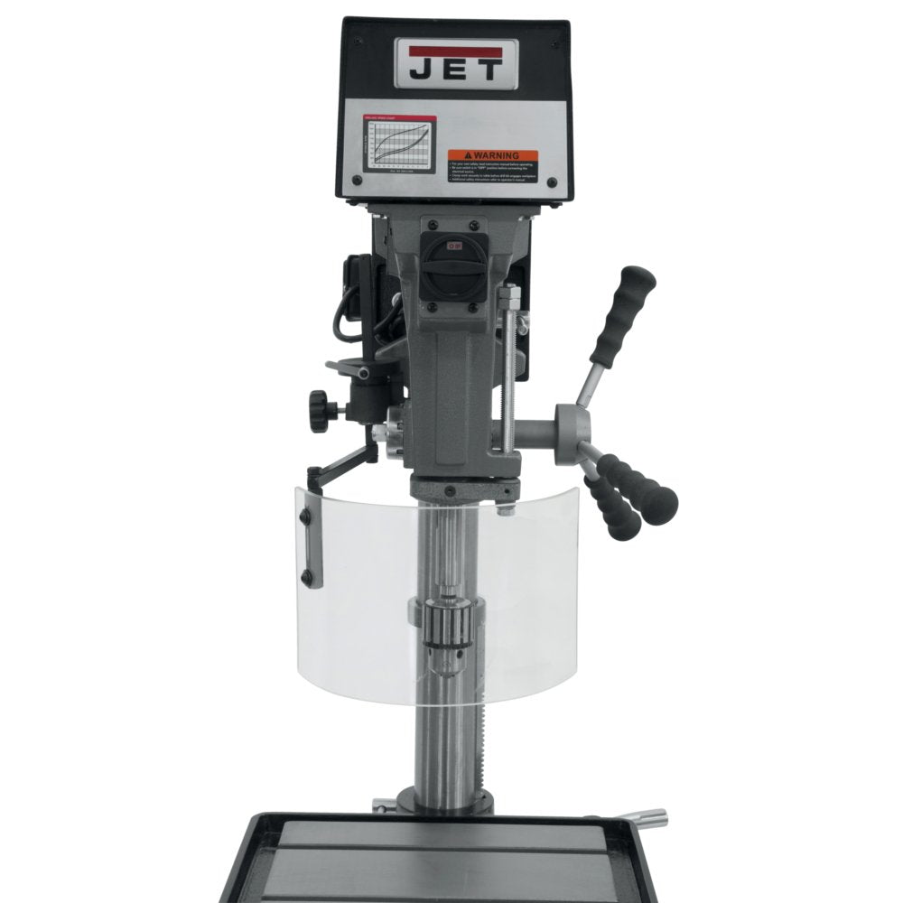 JET 15-Inch Step Pulley Drill Press, 6 Speed, 1Ph 115/220V (Model J-A3816) - WoodArtSupply