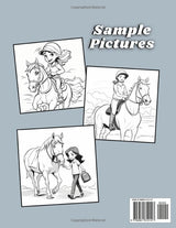My Horse Life Coloring Book WoodArtSupply