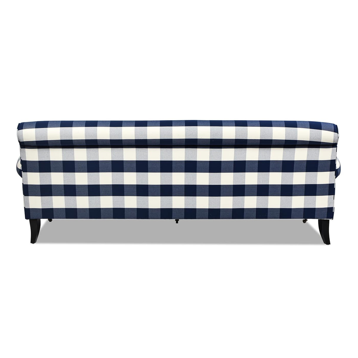 Jennifer Taylor Home Alana Lawson Three-Cushion Tightback Sofa, Blue Lattice Woven Jennifer Taylor Home