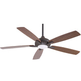 MINKA-AIRE F1001-ORB Dyno XL 60" Ceiling Fan with LED Light & Remote, Oil Rubbed Bronze MINKA-AIRE