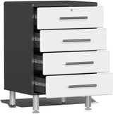 Ulti-Mate UG27050W 5-Piece Garage Cabinet System in Starfire White Metallic White, Grey Ulti-Mate