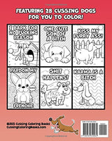 Swearing Dogs Coloring Book for Adults: Cute and Funny Gift for Dog Lovers WoodArtSupply
