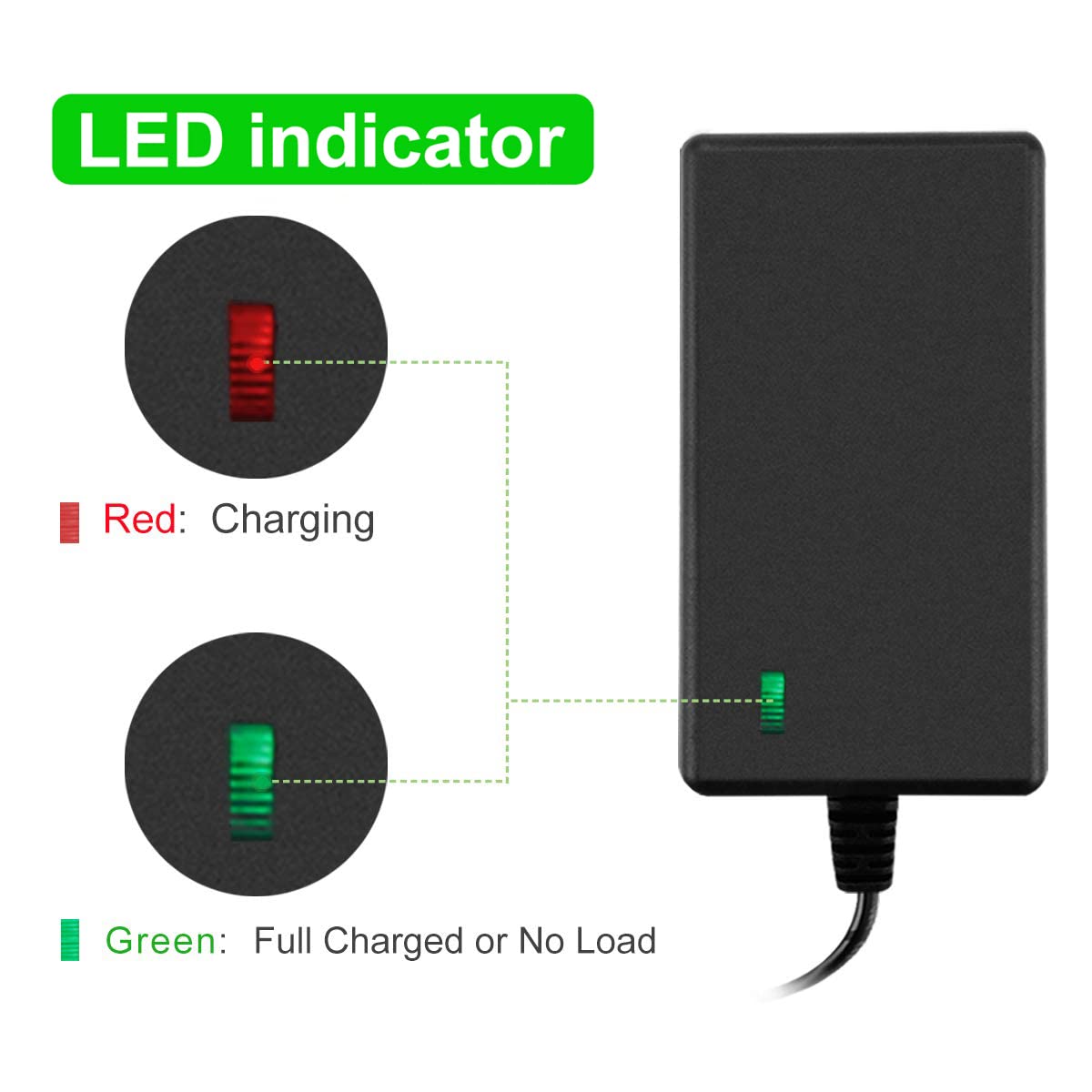 Joiry 18V Lithium Battery Charger for Ridgid R840083 R840087 R840086 R840089 AC840085 AC840086 AC840089 Joiry