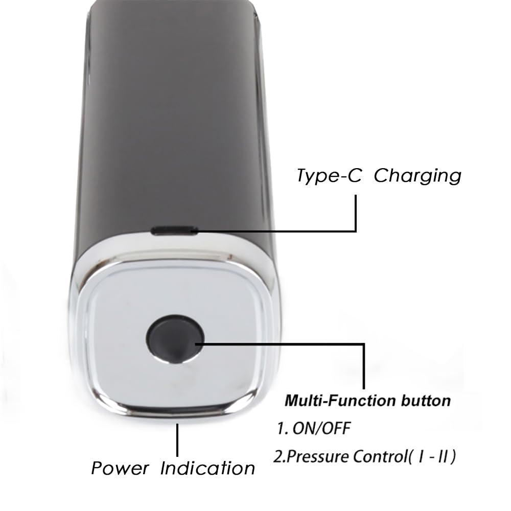 I-BEAUTEE High air Flow Airbrush Kit,Portable Airbrush Compressor, Rechargeable Cordless Airbrush, Mini Air Brush, Handheld Airbrush Gun for Barber, Model Painting, Nail Art, Makeup, Tattoo I-BEAUTEE