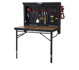 Lifetime Products Wall Mounted Work Table, 4', Wood Varnish (80421) Lifetime