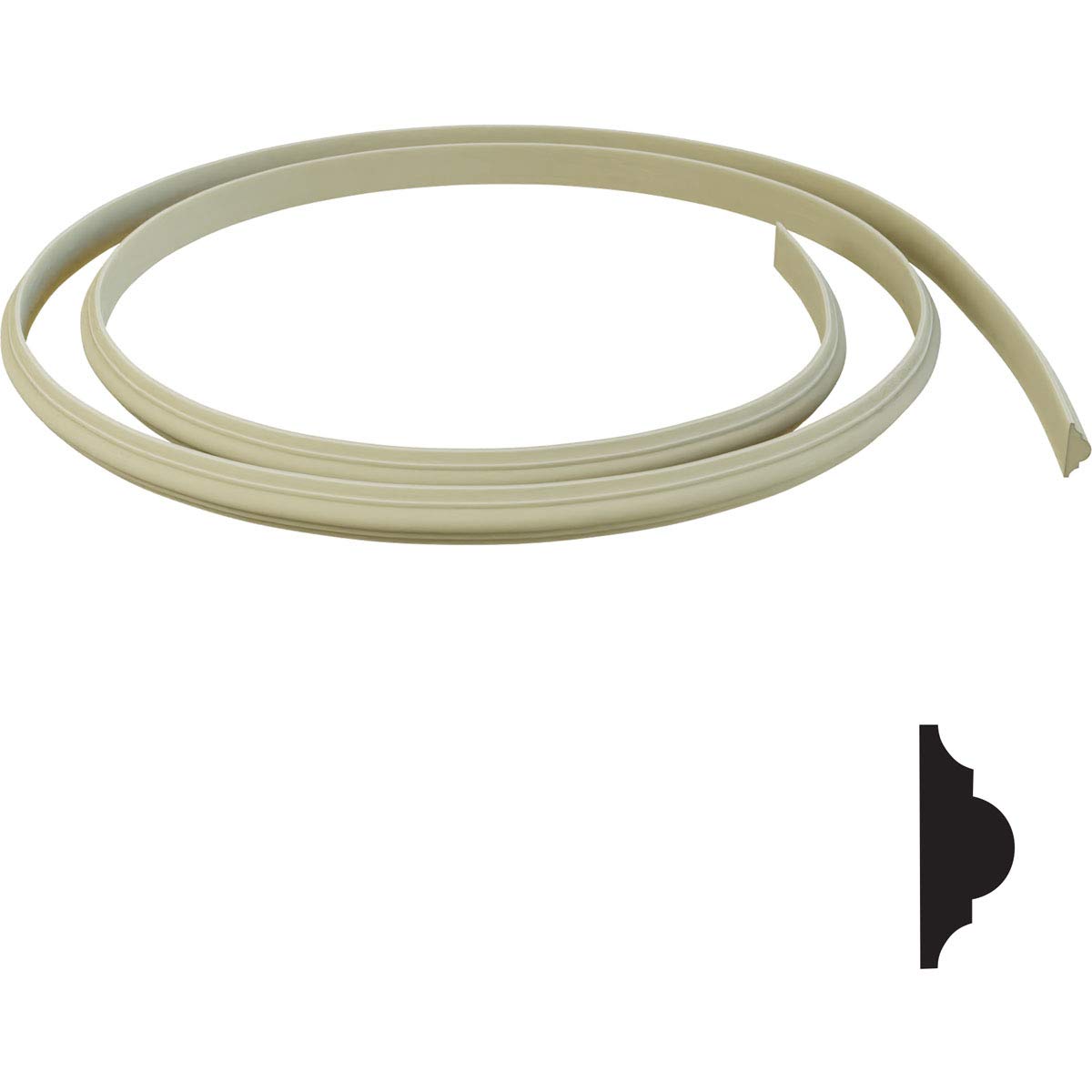 Ekena Millwork MLDFWM133X144 WM133 Panel Flexible Moulding, Unfinished Ekena Millwork