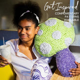 Lion Brand Yarn DIY Chenille Yarn, 1 Pack, Glow Worm Lion Brand Yarn