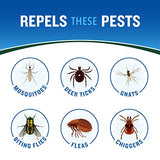 Cutter Backwoods Dry Insect Repellent, Mosquito Repellent, 25% DEET, Sweat Resistent, 4 Ounce (Aerosol Spray) Cutter