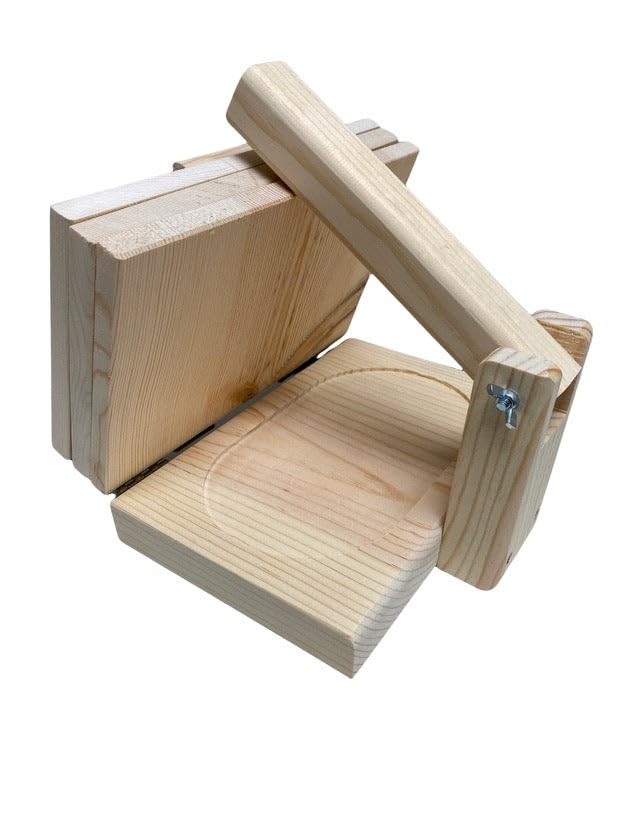 Mini 3-in-1 Wooden Tortilla Press with 2 Sopes Generic